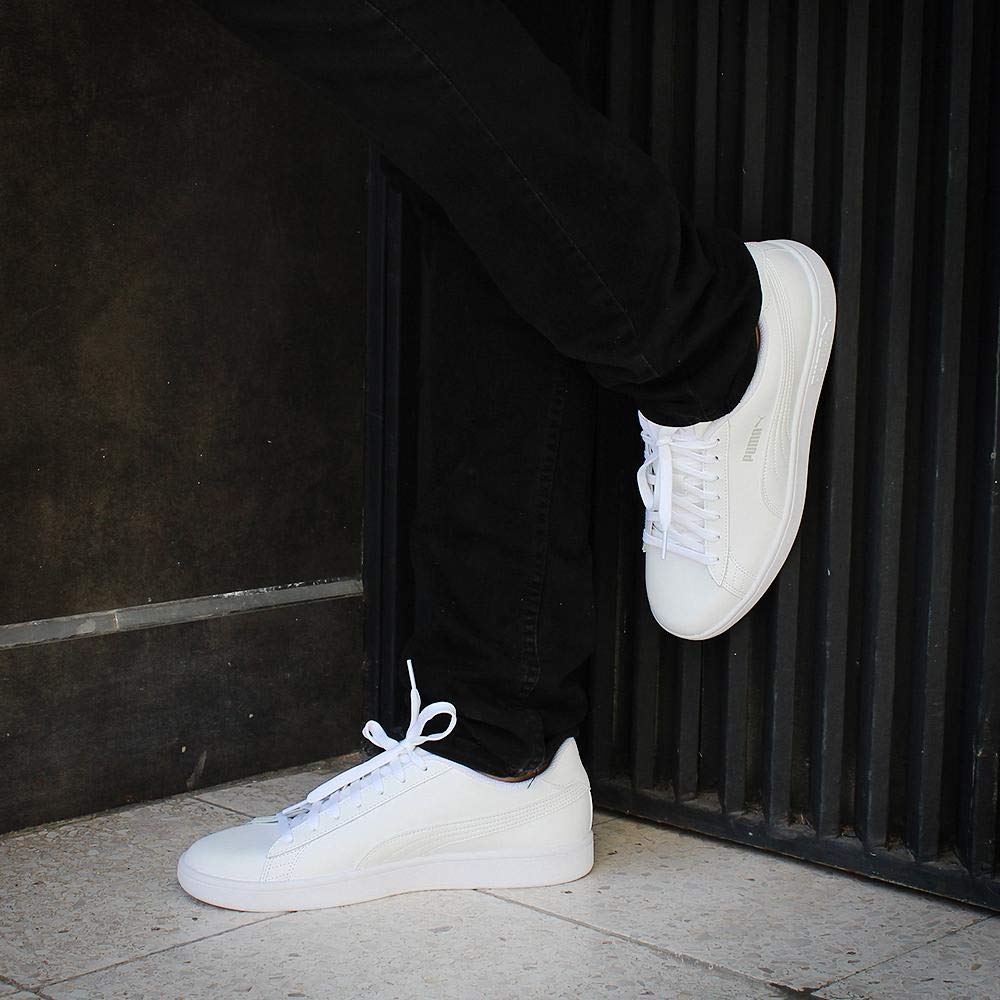 Unisex Sneaker Low-Top, Weiß, Größe 43 EU