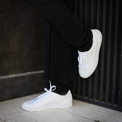 Unisex Sneaker Low-Top, Weiß, Größe 43 EU